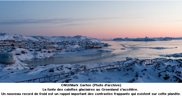 L’OMM vérifie l’homologation d’un record de température vieux de 30 ans, avec -69,6°C au Groenland